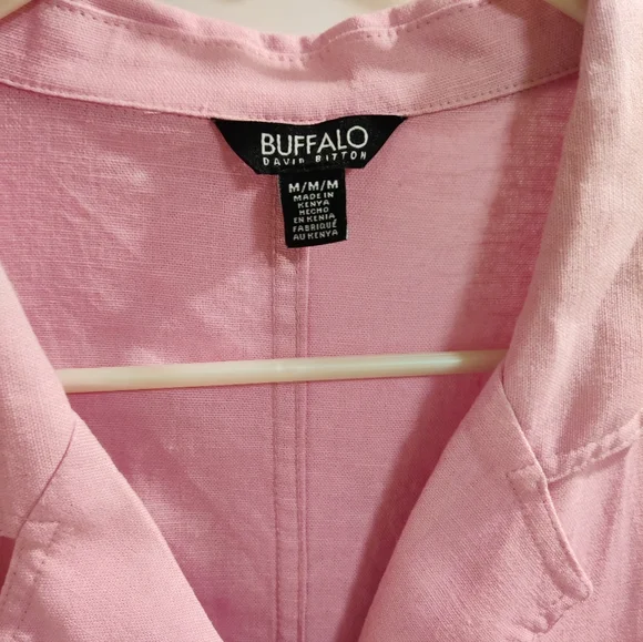Buffalo Linen Button-Up Shirt - Picture 3 of 7
